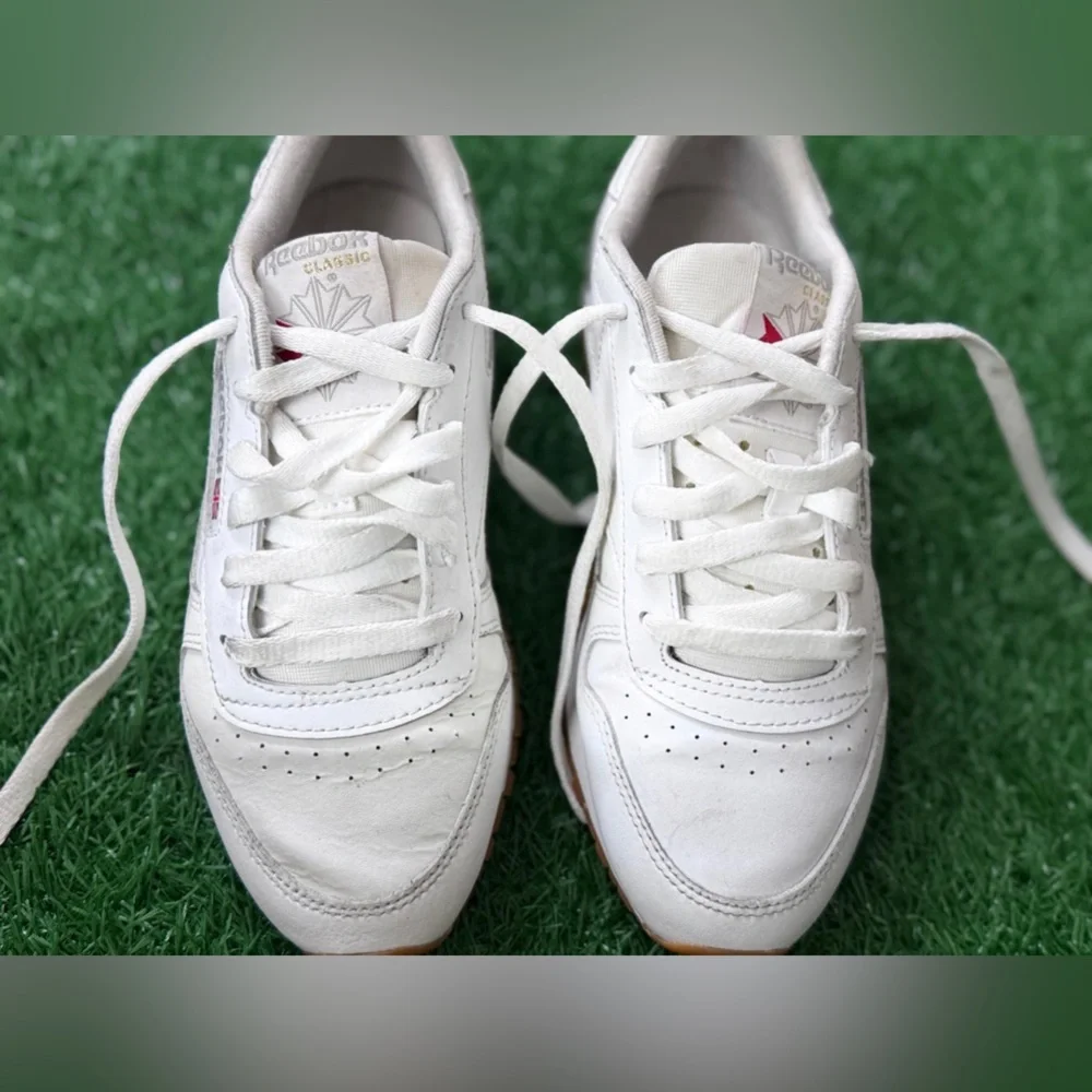 Reebok Classic Leather Footwear White Gum Size‎ 5